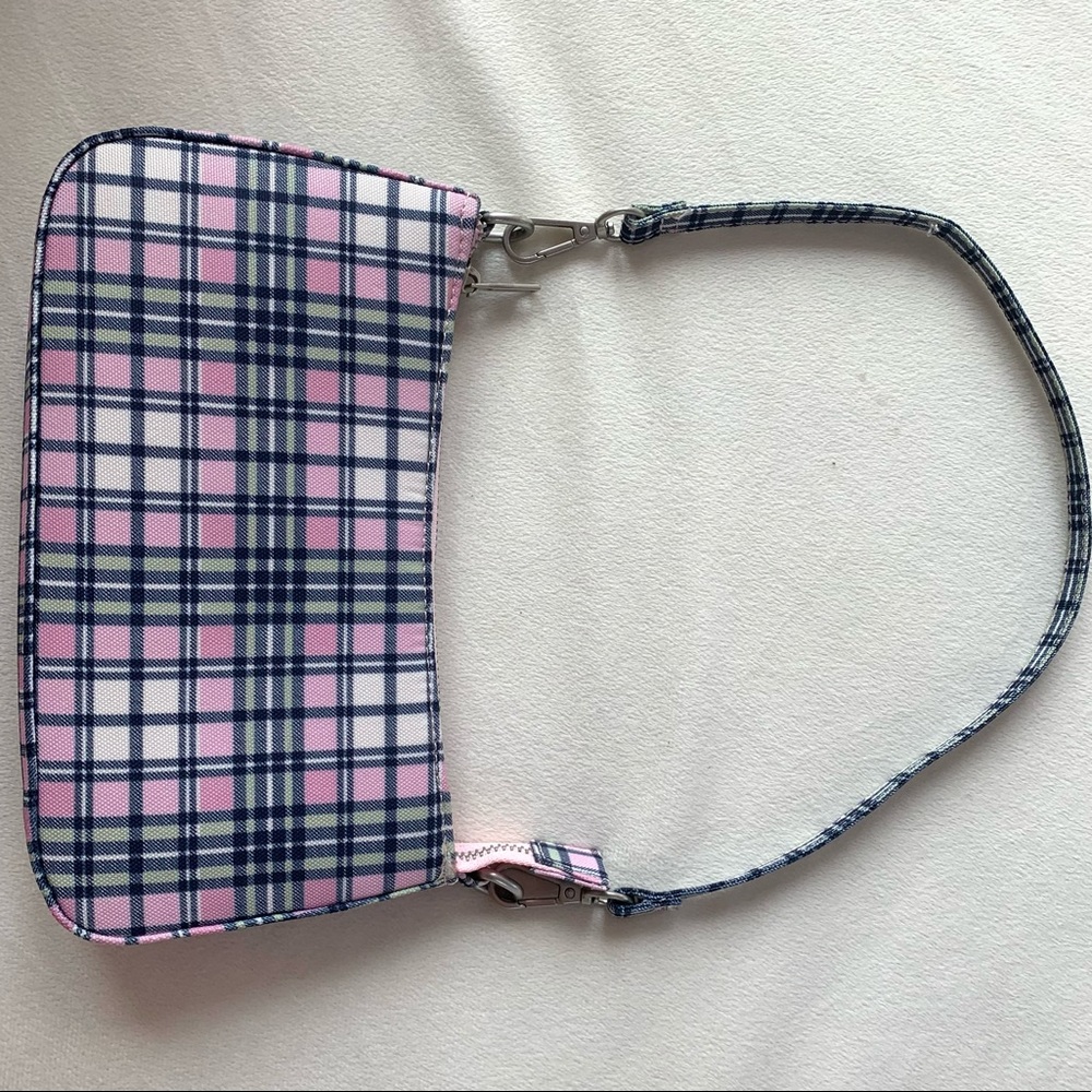 pink and green pastel mini bag